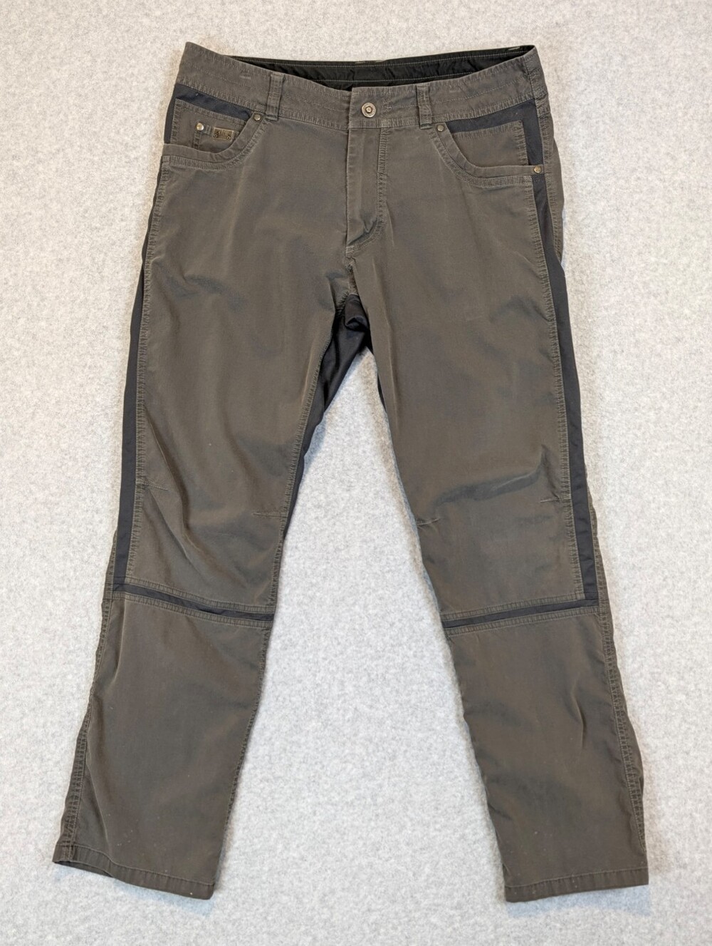 Kuhl Radikl Pants Men's 36X32 Charcoal Gray Hiking Outdoor Stretch *STAINED